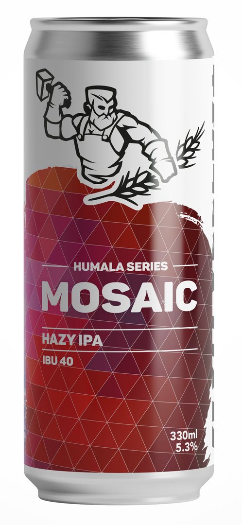 Humala Series: Mosaic Hazy IPA - 5,3% 0,33L