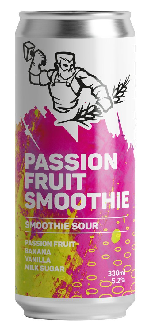Passion Fruit Smoothie - Smoothie Sour - 5,2% - 0,33 L