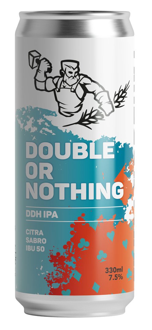 Double or Nothing - DDH IPA - 7,5% - 0,33 L