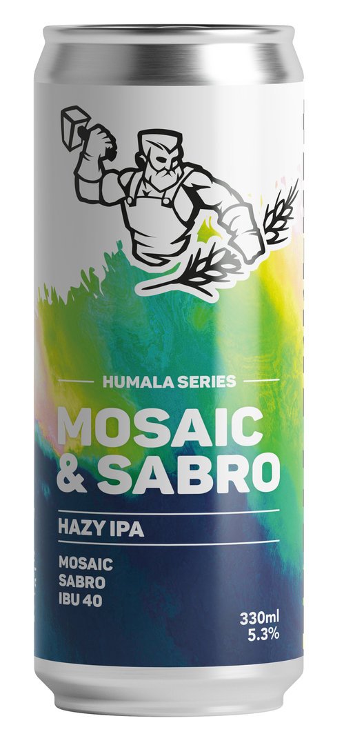 Humala Series: Mosaic & Sabro Hazy IPA - 5,3% - 0,33 L