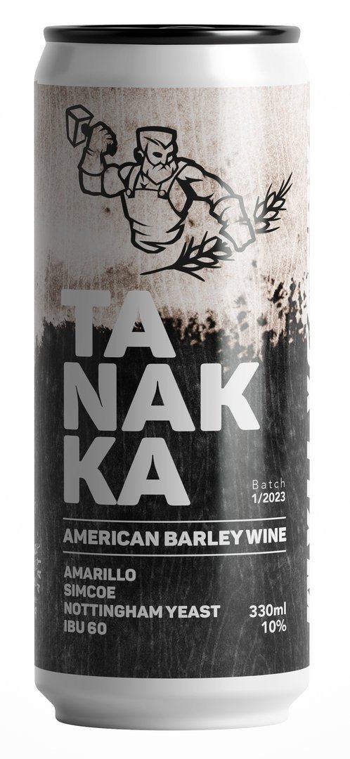 Tanakka - American Barleywine - 10% - 0,33 L