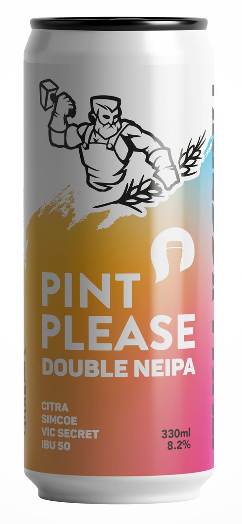 Pint Please - Double NEIPA - 8,2% - 0,33 L