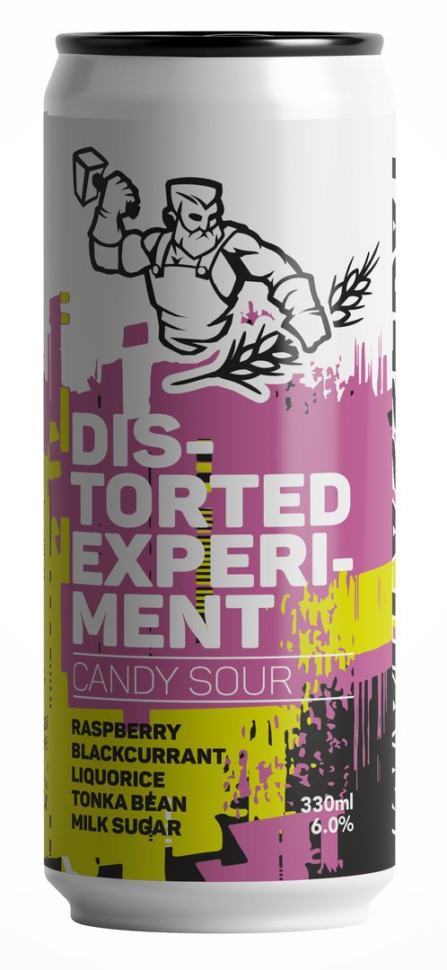 Distorted Experiment - Candy Sour - 6,0% - 0,33 L