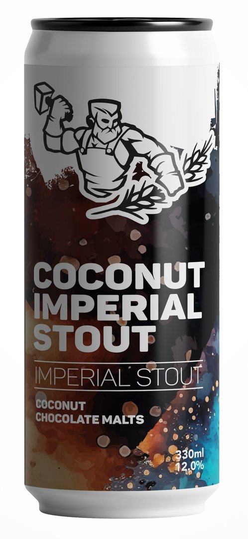 Coconut Imperial Stout - Imperial Stout - 12% - 33 cl