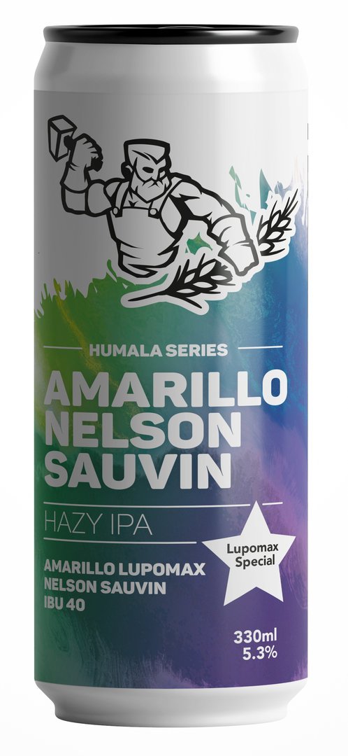 Humala Series: Amarillo Lupomax Nelson Sauvin - Hazy IPA 5,3%