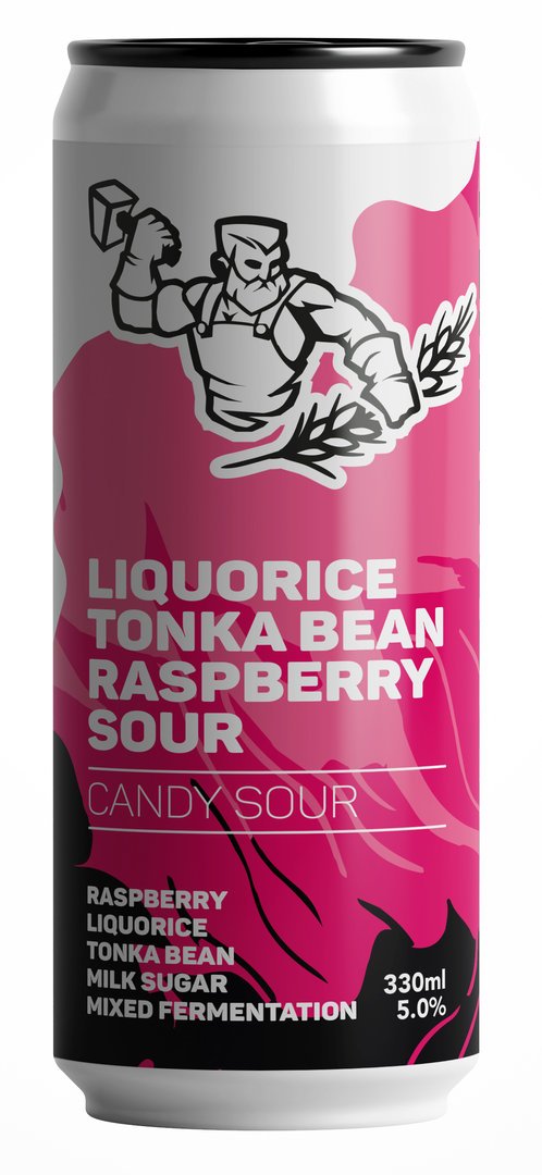 Liquorice Tonka Bean Raspberry Sour - 5,0% 33 cl