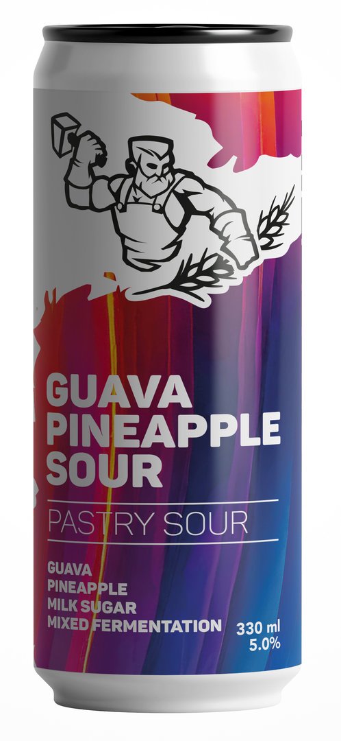 Guava Pineapple Sour - Pastry Sour - 5,0% - 33 cl