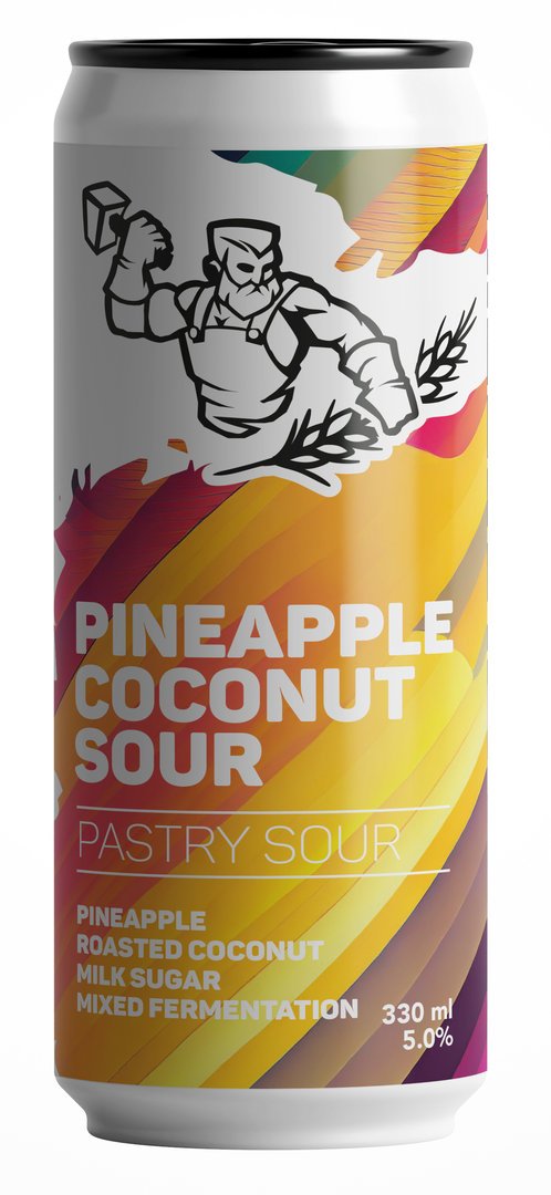 Pineapple Coconut Sour - Pastry Sour - 5,0% - 33 cl